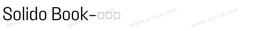 Solido Book字体转换